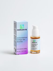 Antioxidativer Ginkgo-Gel-Booster
