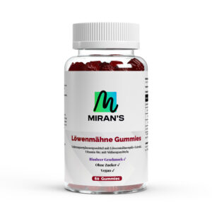 Löwenmähne + Vitamin B6 Gummies - 60 Stk.